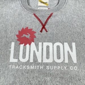 NWOT London Marathon Tracksmith Crewneck Sweatshirt New England SOLD OUT Medium